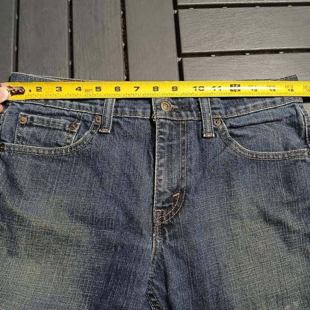 Levis Jeans Mens 30x30 Blue 511 Slim Fit Dark Wash Denim Casual Pocket Logo Work